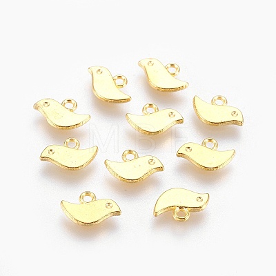 Tibetan Style Alloy Charms TIBEP-A18898-G-FF-1