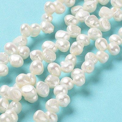Natural Cultured Freshwater Pearl Beads Strands PEAR-J007-44-1