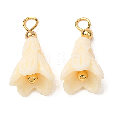 Dyed Synthetic Coral Pendants GG-CBAC295-03G-04-1