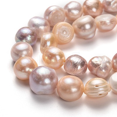 Natural Cultured Freshwater Pearl Beads Strands PEAR-L033-41A-01-1