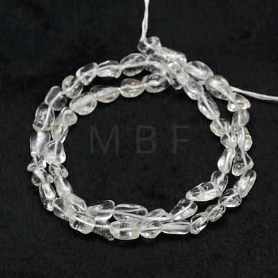 Natural Quartz Crystal Beads Strands G-F521-47-1