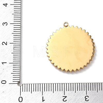 304 Stainless Steel Rhinestone Pendants STAS-P453-16G-02-1