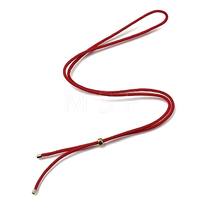 2.5MM Adjustable Braided Nylon Cords Necklace Making FB-CBAA152-02G-28-1