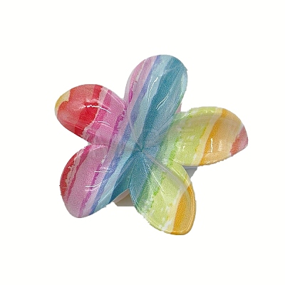 Flower Plastic Claw Hair Clips PW-WGE7CC1-01-1