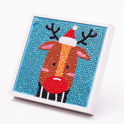 DIY Christmas Theme Diamond Painting Kits For Kids DIY-F073-11-1