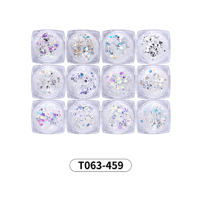 Laser Shiny Nail Art Decoration Accessories MRMJ-T063-459-1