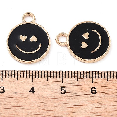 Alloy Enamel Pendants PALLOY-S192-04G-05-1