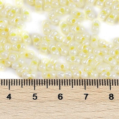 Opaque Colours Luster Glass Seed Beads X1-SEED-K010-04H-1