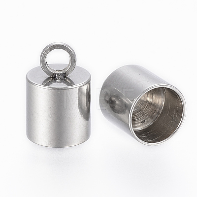 Tarnish Resistant 201 Stainless Steel Cord Ends STAS-H410-20P-D-1