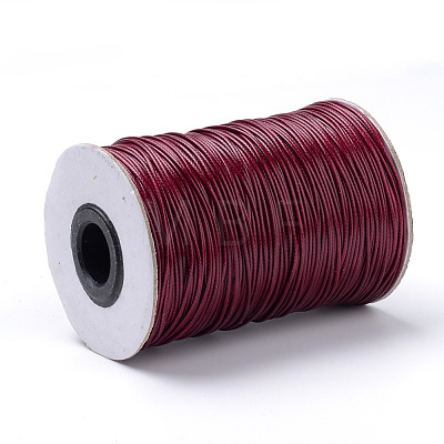 Braided Korean Waxed Polyester Cords YC-T002-0.8mm-119-1