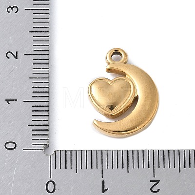 304 Stainless Steel Pendants STAS-E548-01G-1