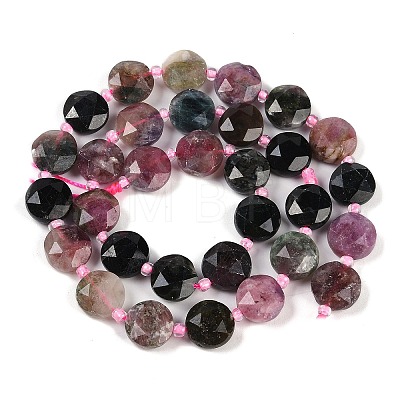 Natural Colorful Tourmaline Beads Strands G-C116-A25-01-1