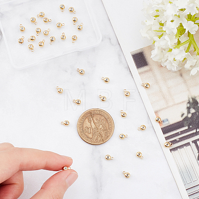 30Pcs Brass Tube Bails KK-BBC0001-56-1