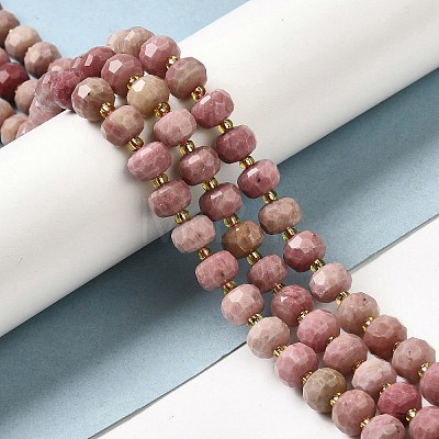 Natural Rhodonite Beads Strands G-P508-A19-01-1