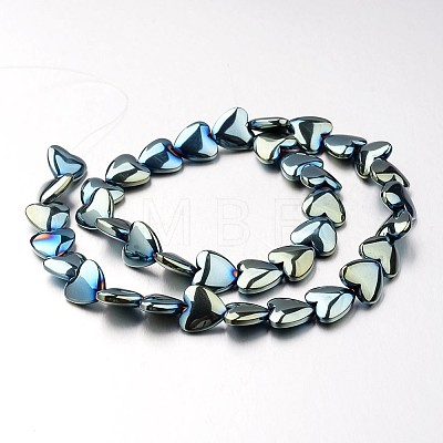 Electroplate Non-magnetic Synthetic Hematite Bead Strands G-F300-22D-07-1