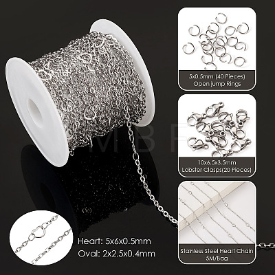  DIY Chain Bracelet Necklace Making Kit DIY-TA0005-87-1