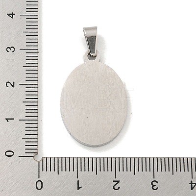 Non-Tarnish 304 Stainless Steel Pendants STAS-C102-09A-P-1