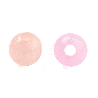 Opaque Luminous Acrylic Beads OACR-G038-06-1