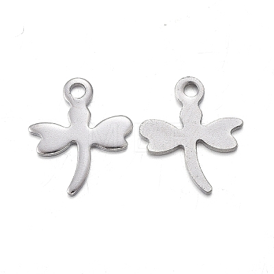 201 Stainless Steel Charms STAS-F255-008P-1