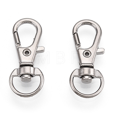Alloy Swivel Lobster Claw Clasps FIND-T069-01A-P-1