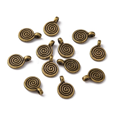 Tibetan Style Alloy Charms LS-MLF0339Y-NF-1