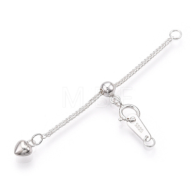 925 Sterling Silver Universal Chain Extender FIND-T009-02S-1