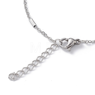 304 Stainless Steel Satellite Chain Bracelets for Men Women STAS-B039-12P-1