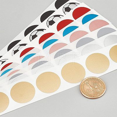 Coated Scratch Off Film Password Sticker DIY-WH0184-42F-1