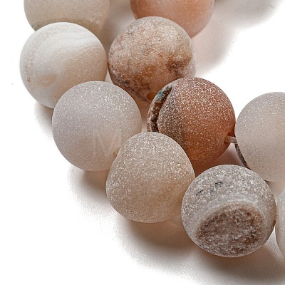 Natural Weathered Agate Beads Strands G-P538-A01-11-1