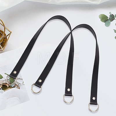 2Pcs PU Leather Purse Strap Extenders DIY-CL0001-89A-1