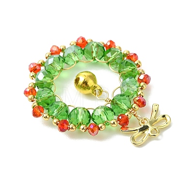 Glass Pendants PALLOY-JF03158-1