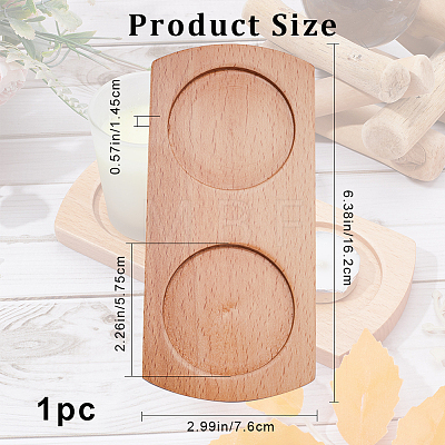 Wood Pepper Grinder Holder DJEW-WH0034-81A-1