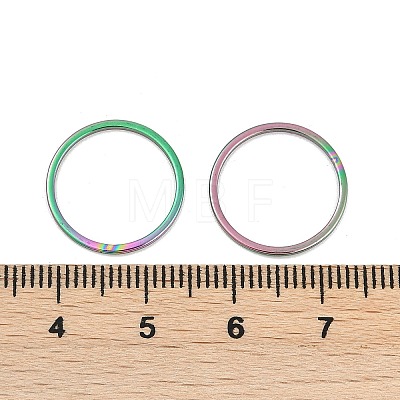 Ion Plating(IP) 304 Stainless Steel Linking Ring STAS-S079-13-B01-M-NF-1