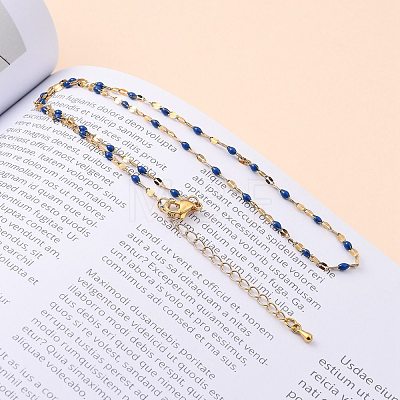 304 Stainless Steel Link Chain Necklaces NJEW-JN03084-01-1