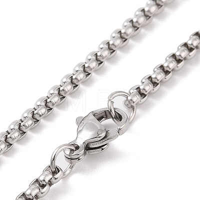 201 Stainless Steel Chain NJEW-C034-31AS-1