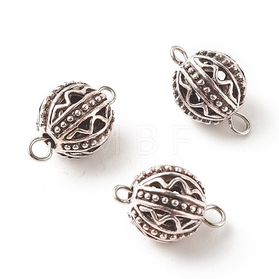 Tibetan Style Alloy Connector Charms PALLOY-JF01362-01-1