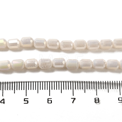 Electroplate Glass Beads Strands EGLA-D031-01J-1