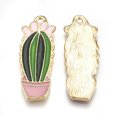 Alloy Enamel Pendants PALLOY-T056-37A-1