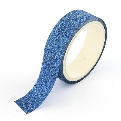 Glitter Powder DIY Scrapbook Decorative Paper Tapes DIY-S028-03-1
