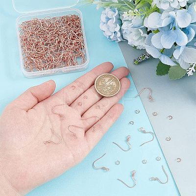 Unicraftale 200Pcs 304 Stainless Steel Earring Hooks DIY-UN0003-79-1