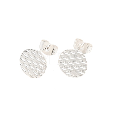 304 Stainless Steel Ear Stud Findings STAS-O119-16A-S-1