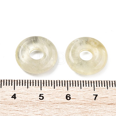 Natural Lemon Quartz Pendants G-C066-02M-1