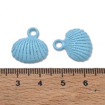 Spray Painted Alloy Pendants AL-CBA5D51-01C-01-1