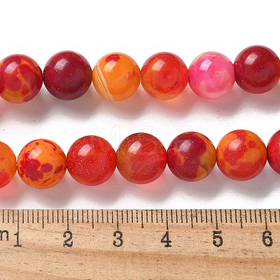 Natural Agate Beads Strands G-NH0001-G10-01-1