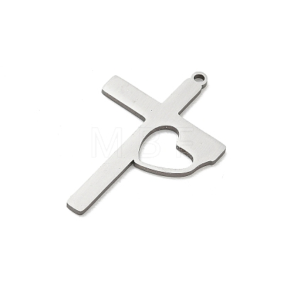 201 Stainless Steel Pendants SA-CBA9671-06P-1