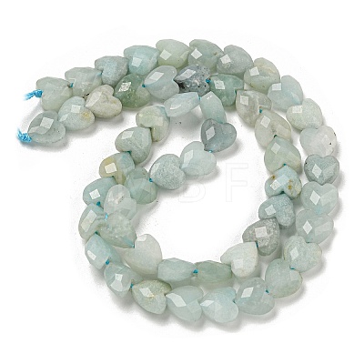 Natural Flower Amazonite Beads Strands G-P544-E13-01-1