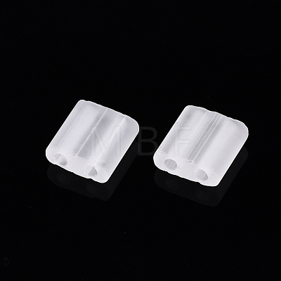 2-Hole Glass Seed Beads X-SEED-S031-L-ST-1F-1