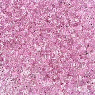 6/0 Transparent Inside Colours Glass Seed Beads SEED-N006-003H-1