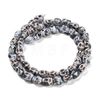 Synthetic Turquoise Beads Strands TURQ-F019-02I-1