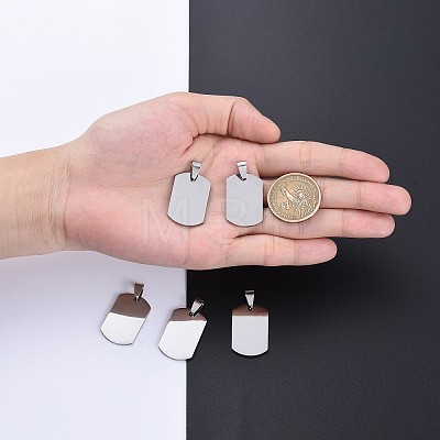 Tarnish Resistant 304 Stainless Steel Big Pendants LS-STAS-I140-19H-S-1